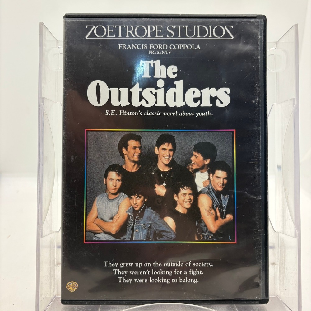 The Outsiders DVD Francis Ford Coppola S.E. Hinton 1983 Movie Warner Bros